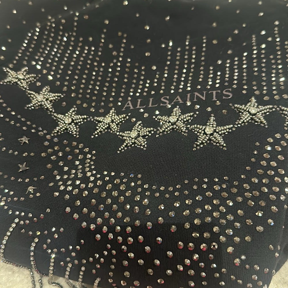 AllSaints Astro Embellished Back Sweatshirt - Picture 5 of 5